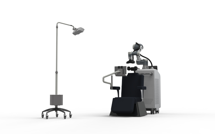 Hệ thống Robot Kích thích từ xuyên sọ (Robot TMS)